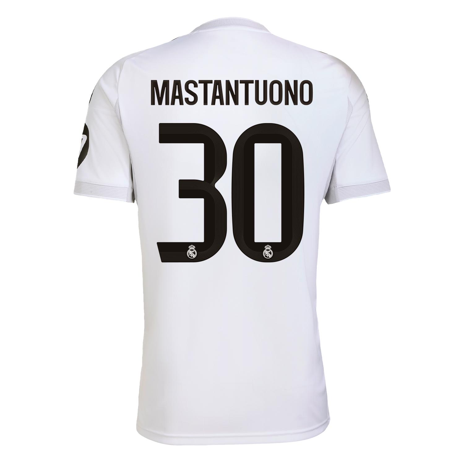 Mens Home Shirt 25/26 White