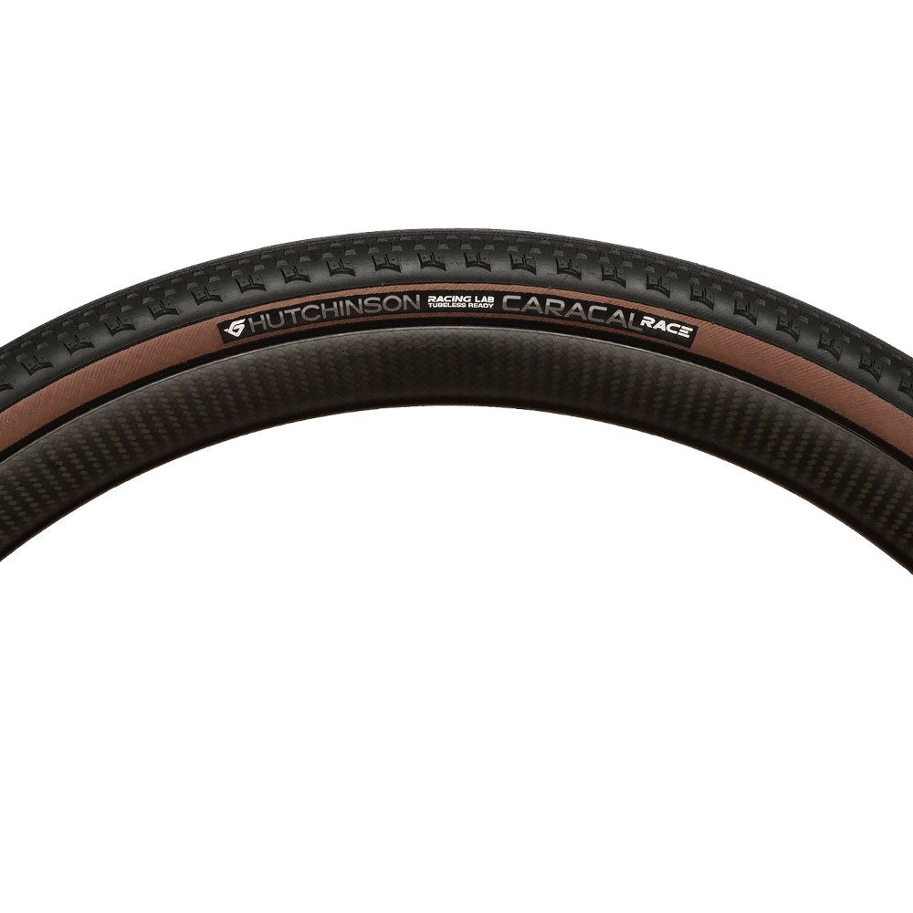 Hutchinson Caracal Race TLR - Folding Tire - 45-622 | black/tan