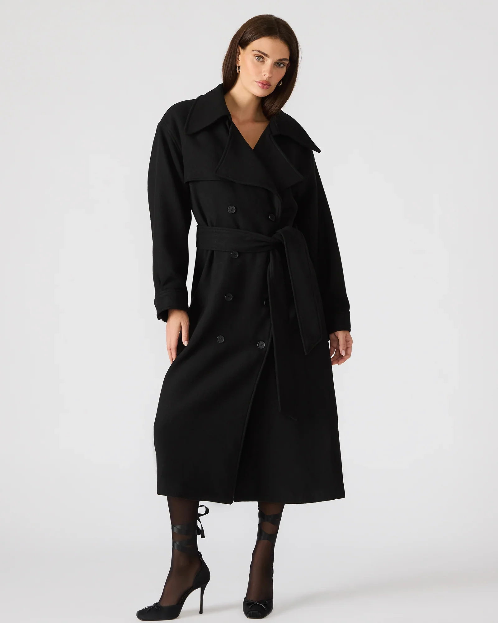 Enora Coat Black