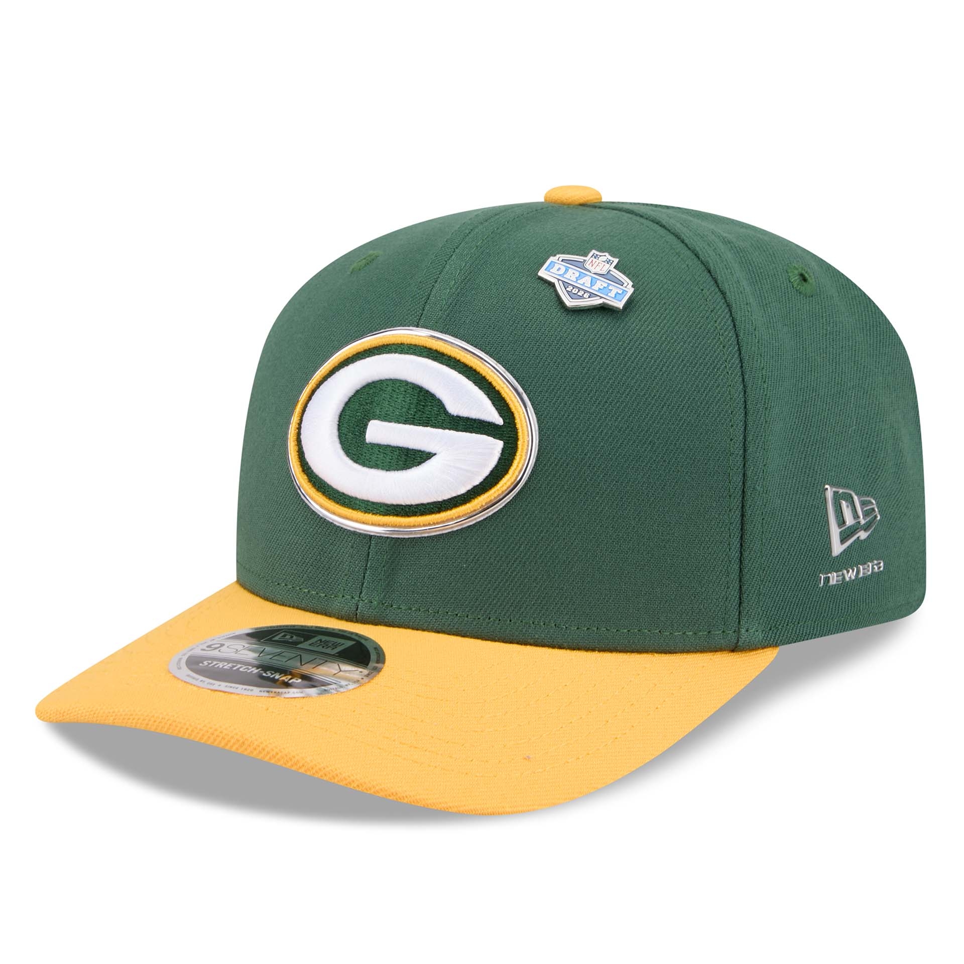 Green Bay Packers 2026 NFL Draft 9SEVENTY Stretch-Snap Cap