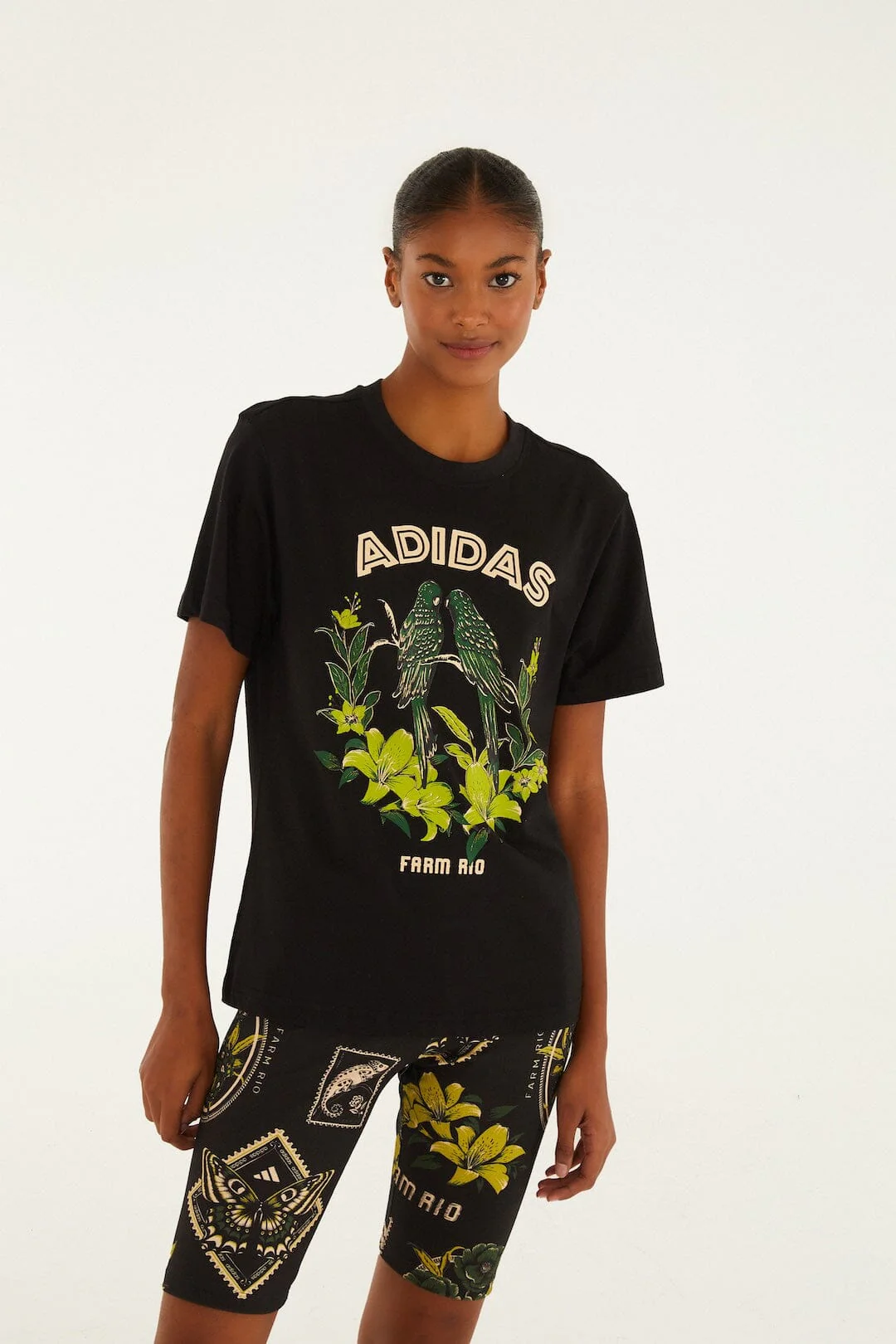 Label Garden Black Adidas Bike Short