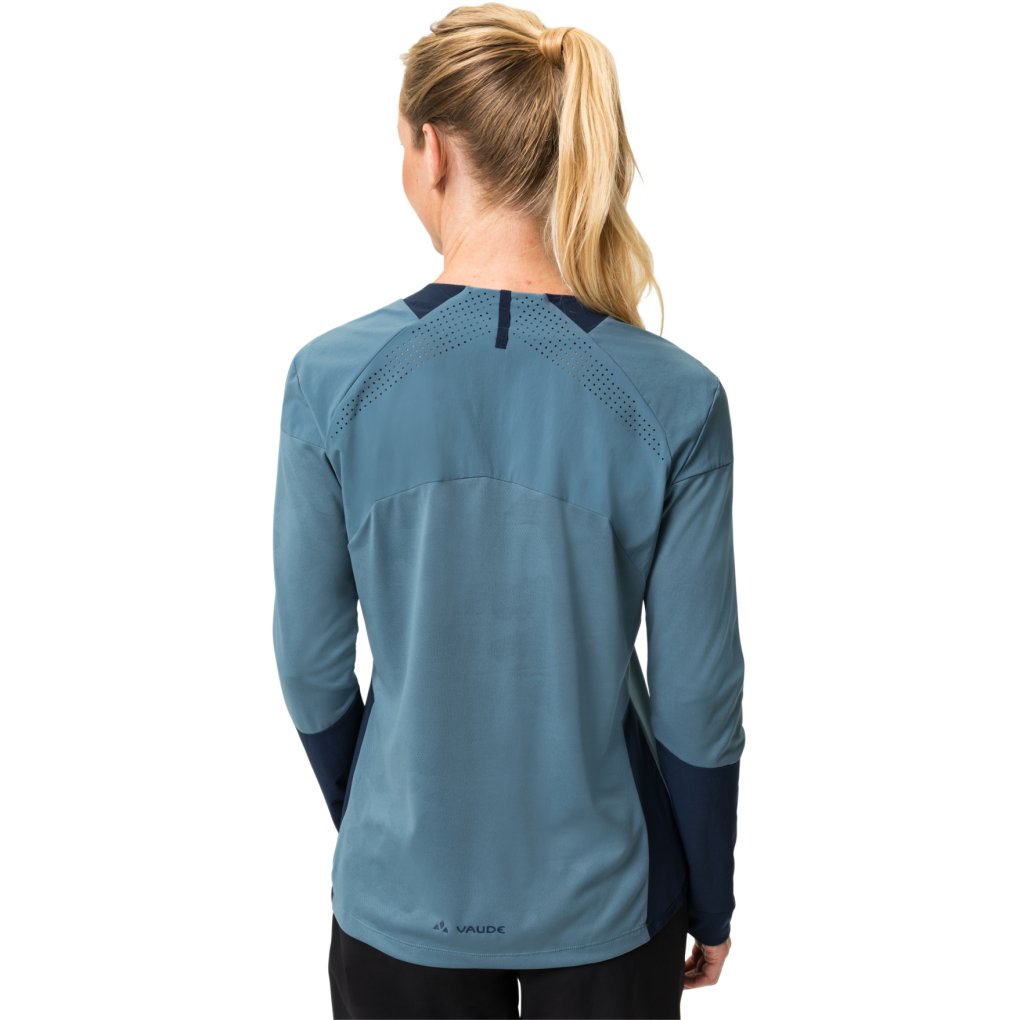 Vaude Moab PRO Long Sleeve Shirt Women - blue grey