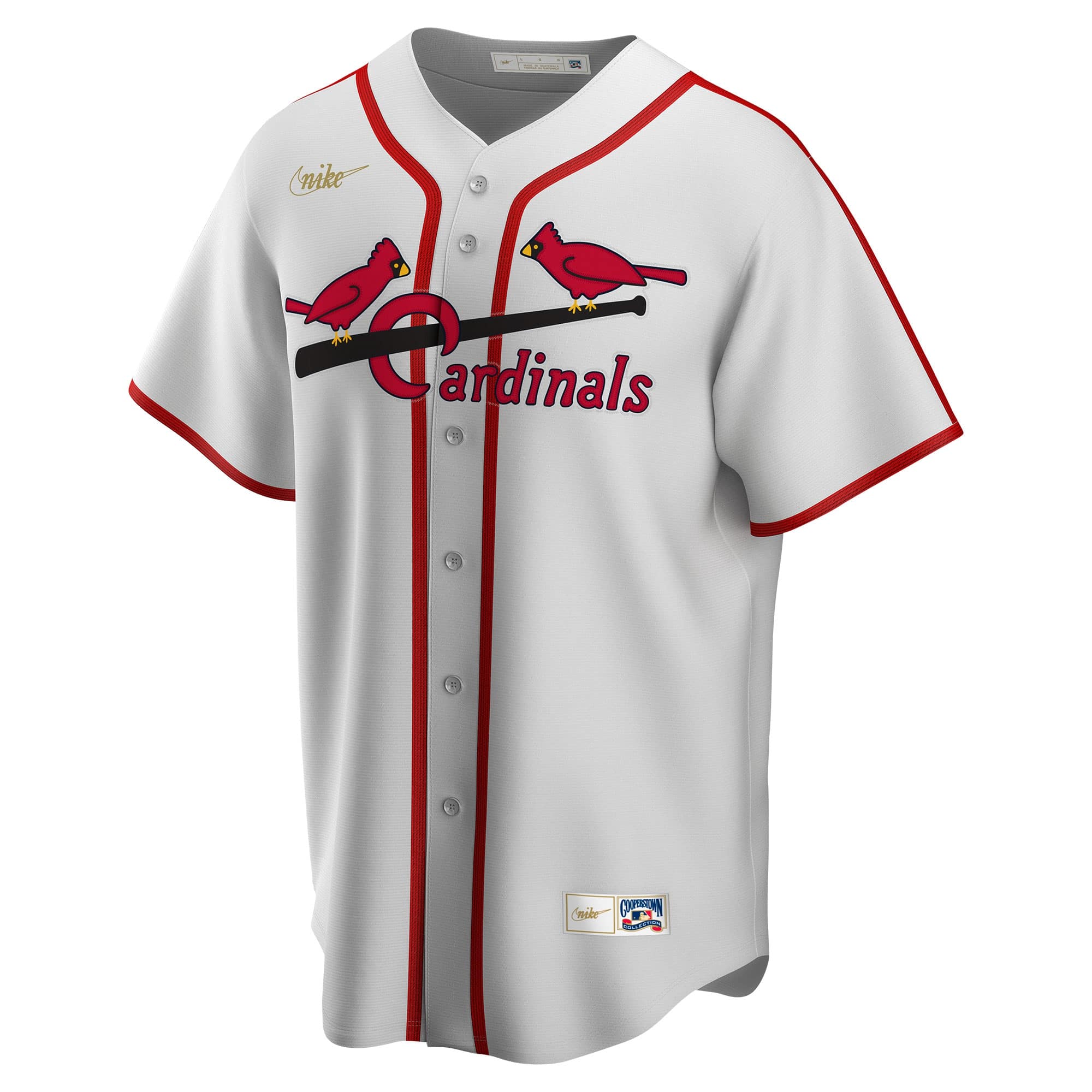 St. Louis Cardinals Cooperstown Collection Nike MLB Jersey White