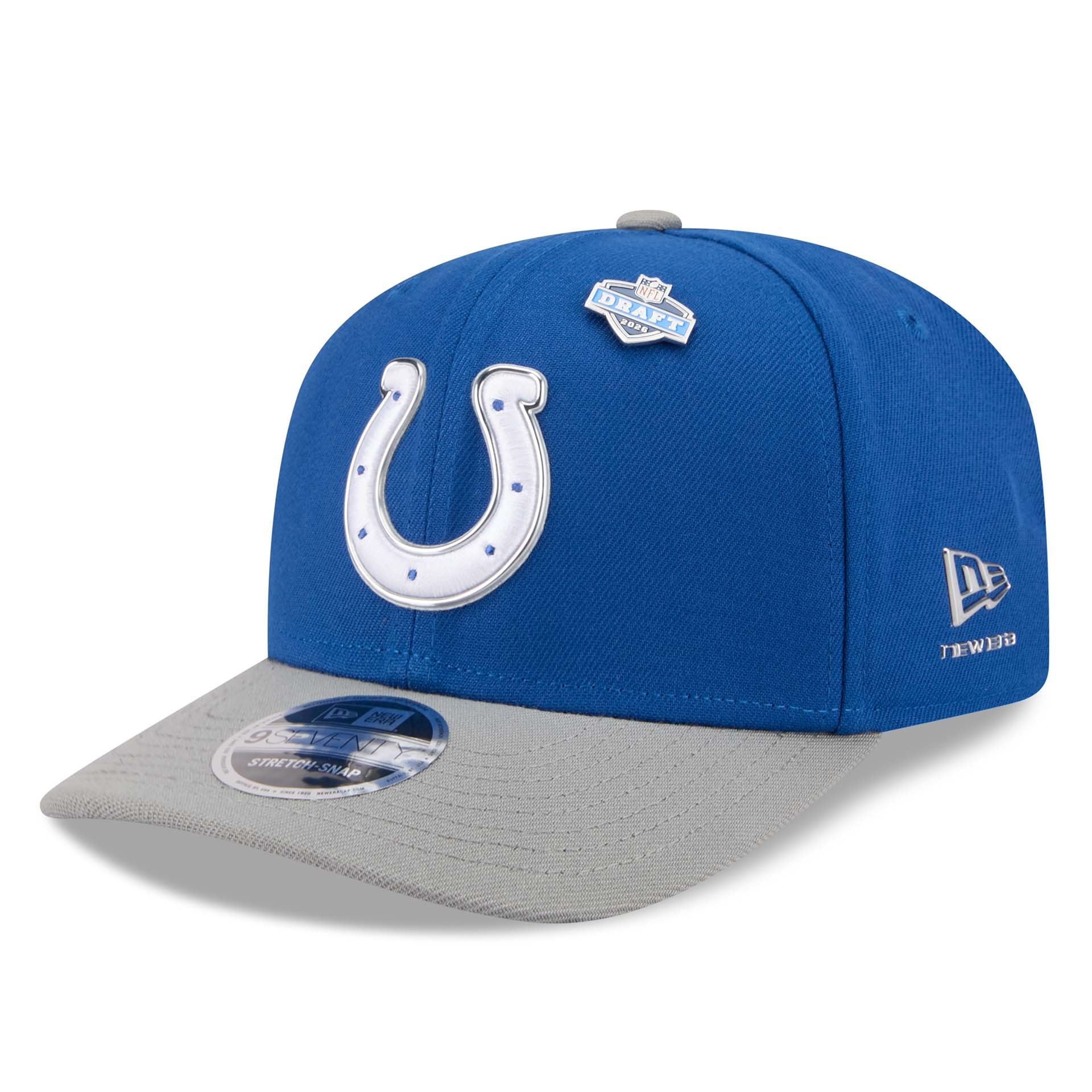 Indianapolis Colts 2026 NFL Draft 9SEVENTY Stretch-Snap Cap