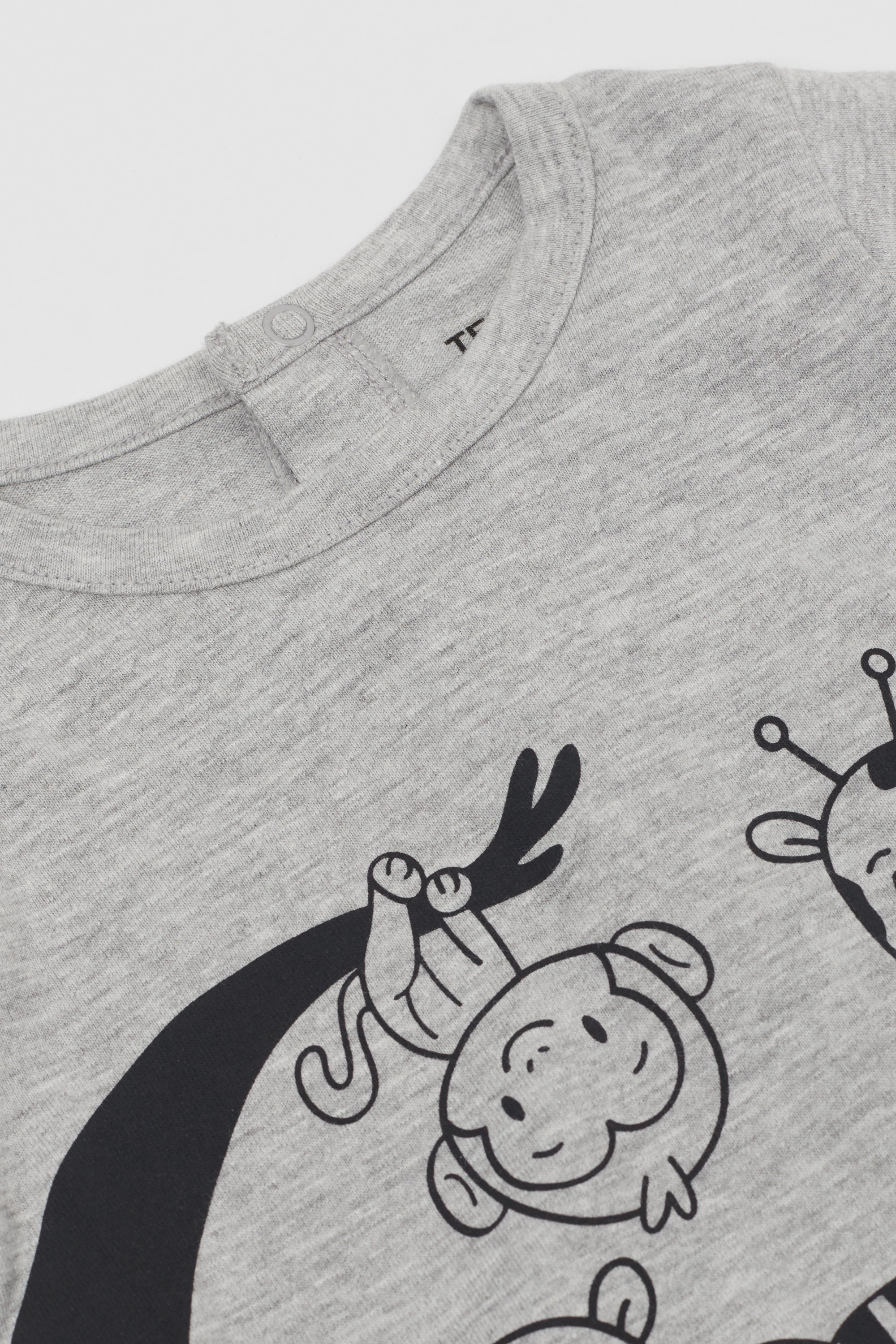 Baby Printed Cotton Long-Sleeved Top