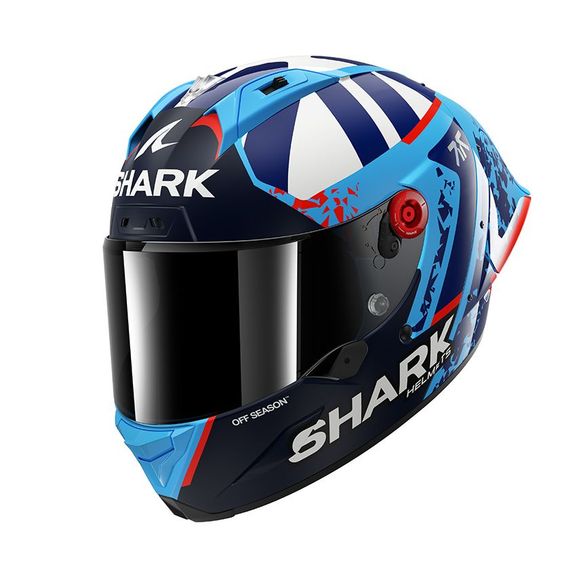 Shark AERON-GP FIM RACING REPLICA RAUL FERNANDEZ full face helmet - Blue / WhiteRef: SH1827