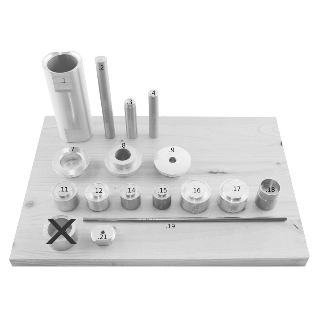Tune Tool 08 Toolset for Hubs and Bearings