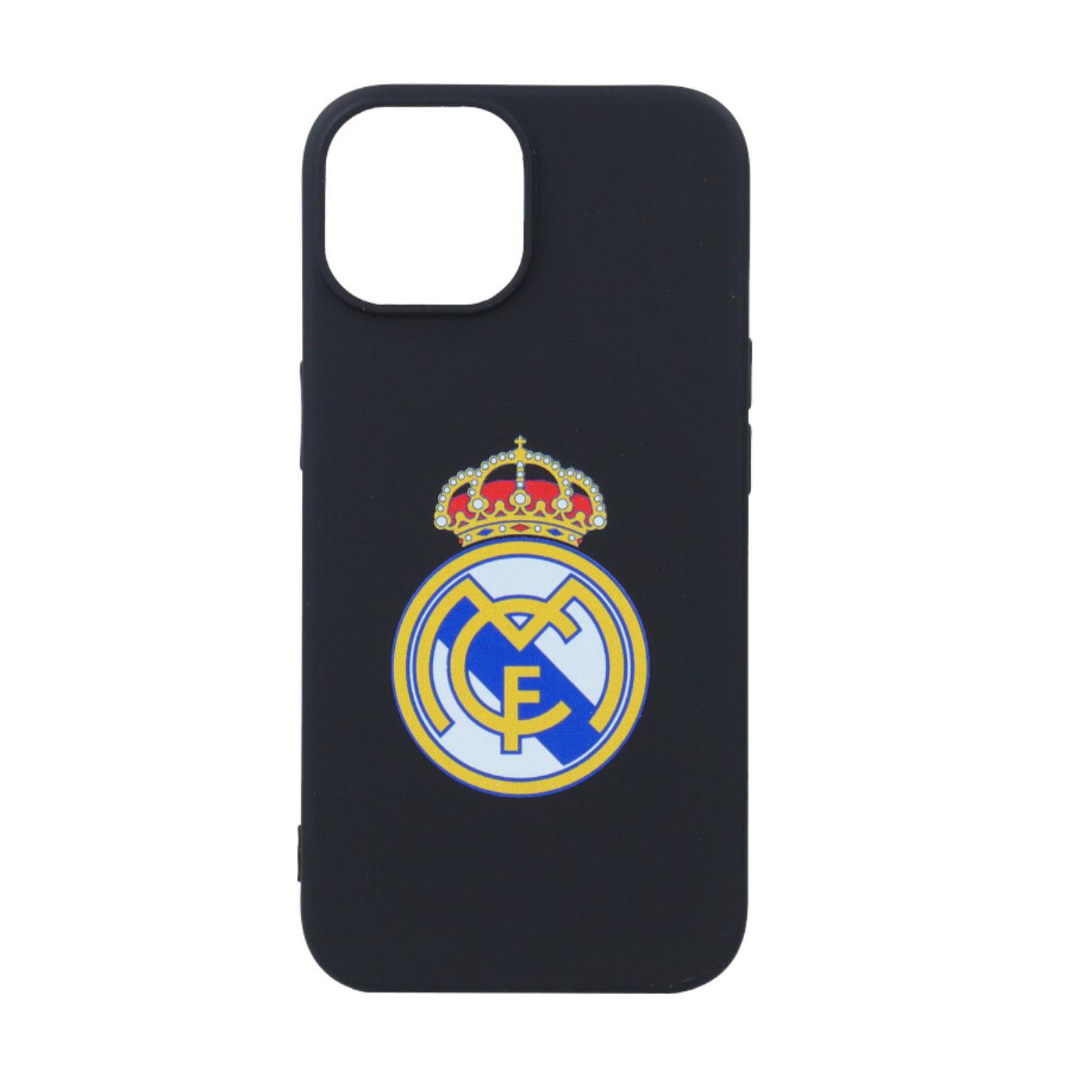 Iphone 15Phone Plus Case Crest Black Real Madrid