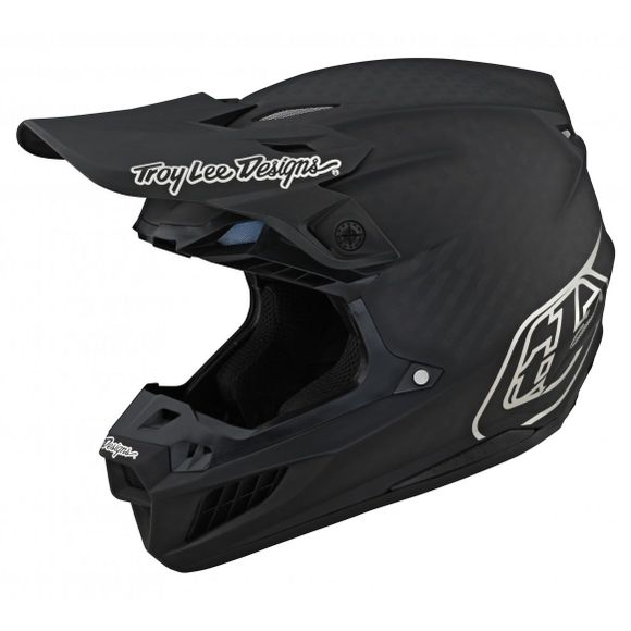TroyLee design SE5 ECE CARBON STEALTH MIPS 2024 cross helmet - BlackRef: TRL0902