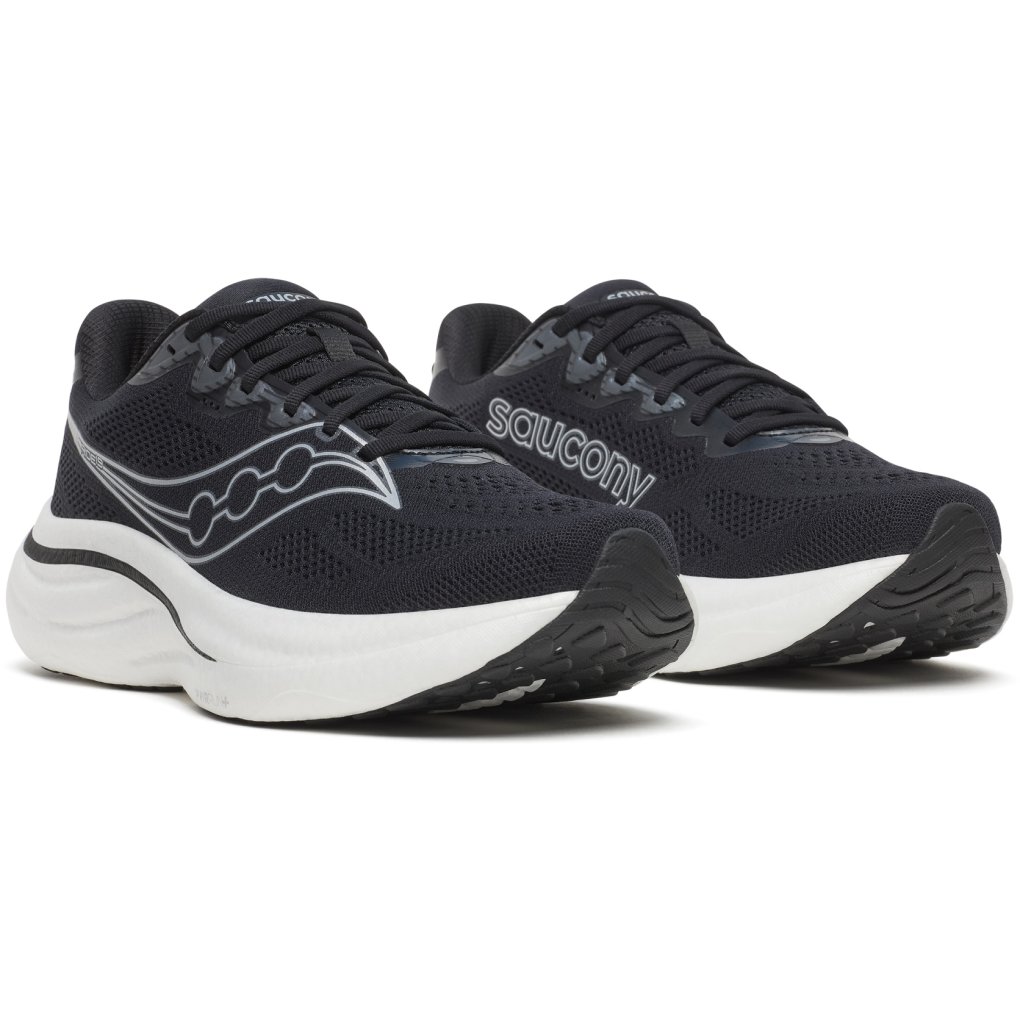 Saucony Ride 19 Running Shoes Men - black/silver