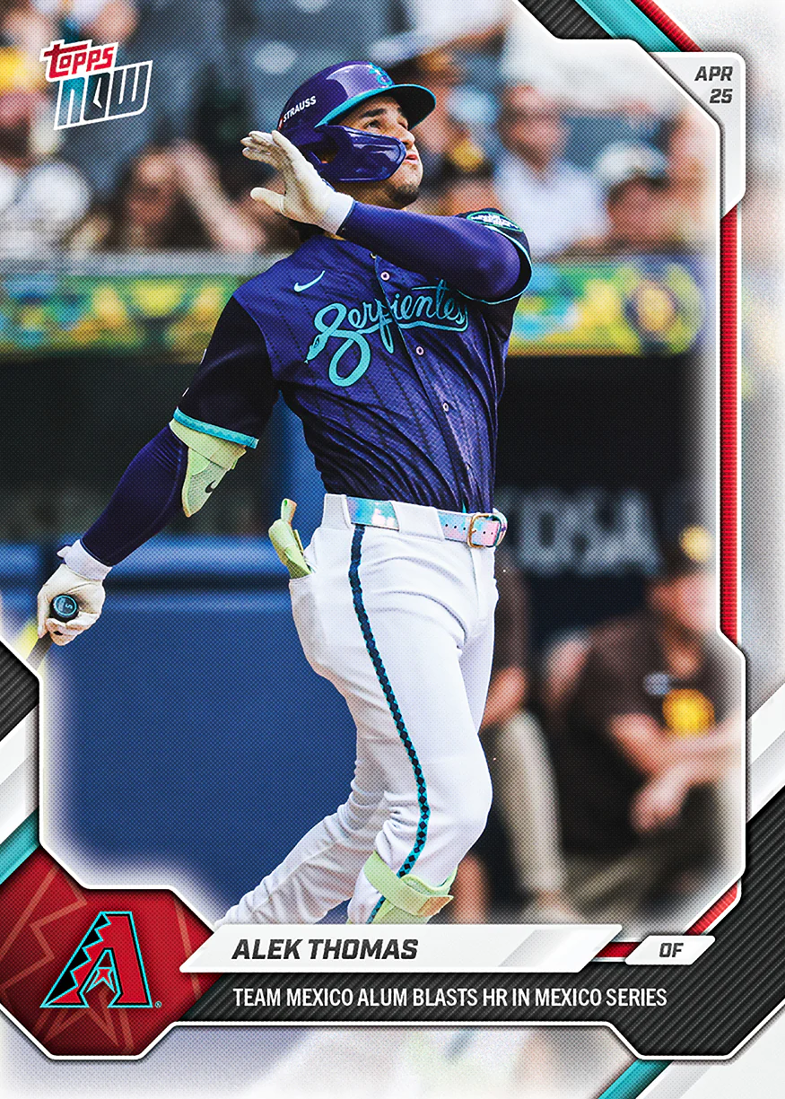 Alek Thomas - 2026 MLB Topps NOW® - Card 124