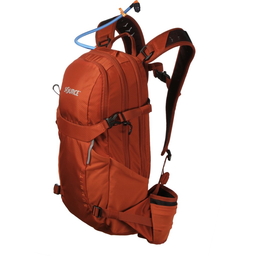 Source Summit 15L Hydration Pack - Chili orange
