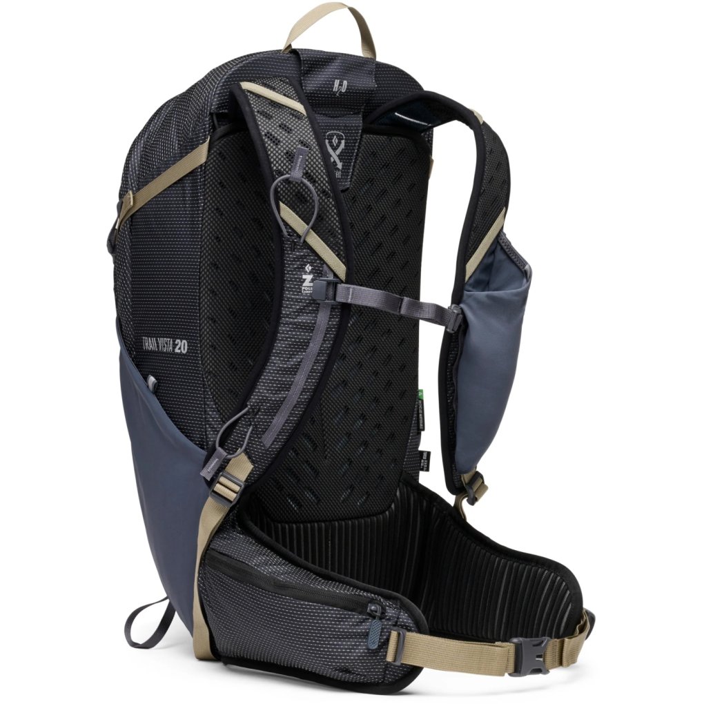 Black Diamond Trail Vista 20 Backpack - Black-Carbon