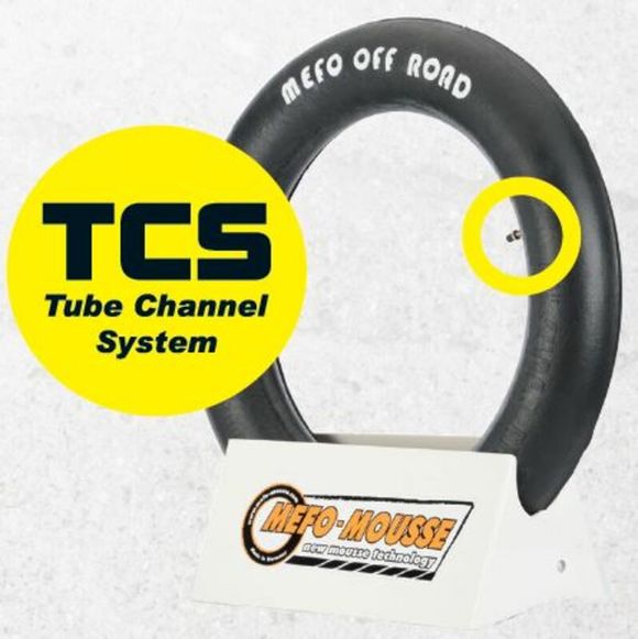 Mefo MOM 18-2TCS tire foam (120/90-18 120/100-18 130/80-18 and 140/80-18 FIM-Enduro all brands except Mitas) with UniversalRef: Mefo00017A / 9004394