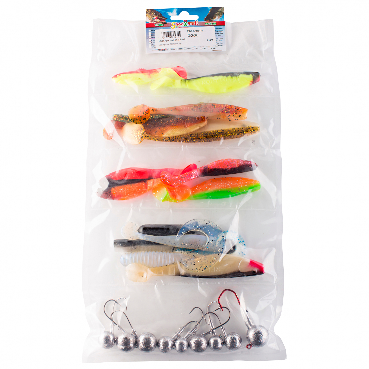 ShadXperts Softbait Sea light Set