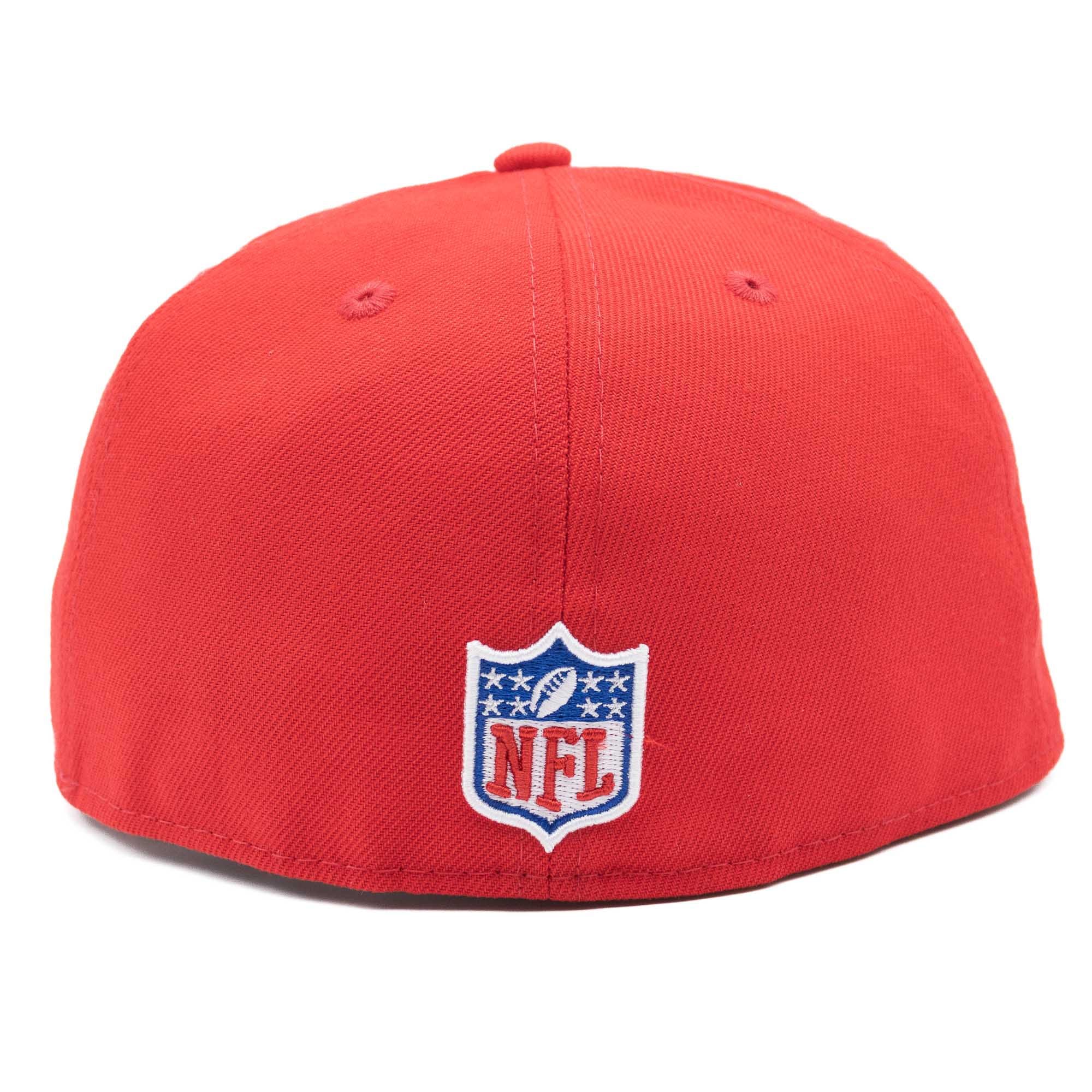 Buffalo Bills 60th Anniversary New Era 59FIFTY Fitted NFL Cap Red