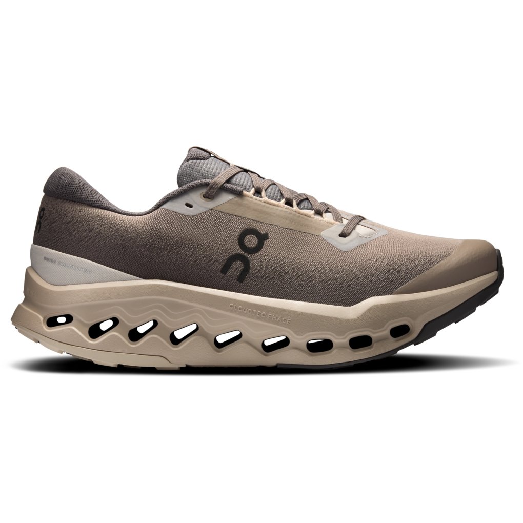 On Cloudsurfer Trail 2 Waterproof Running Shoes Men - Cinder | Desert