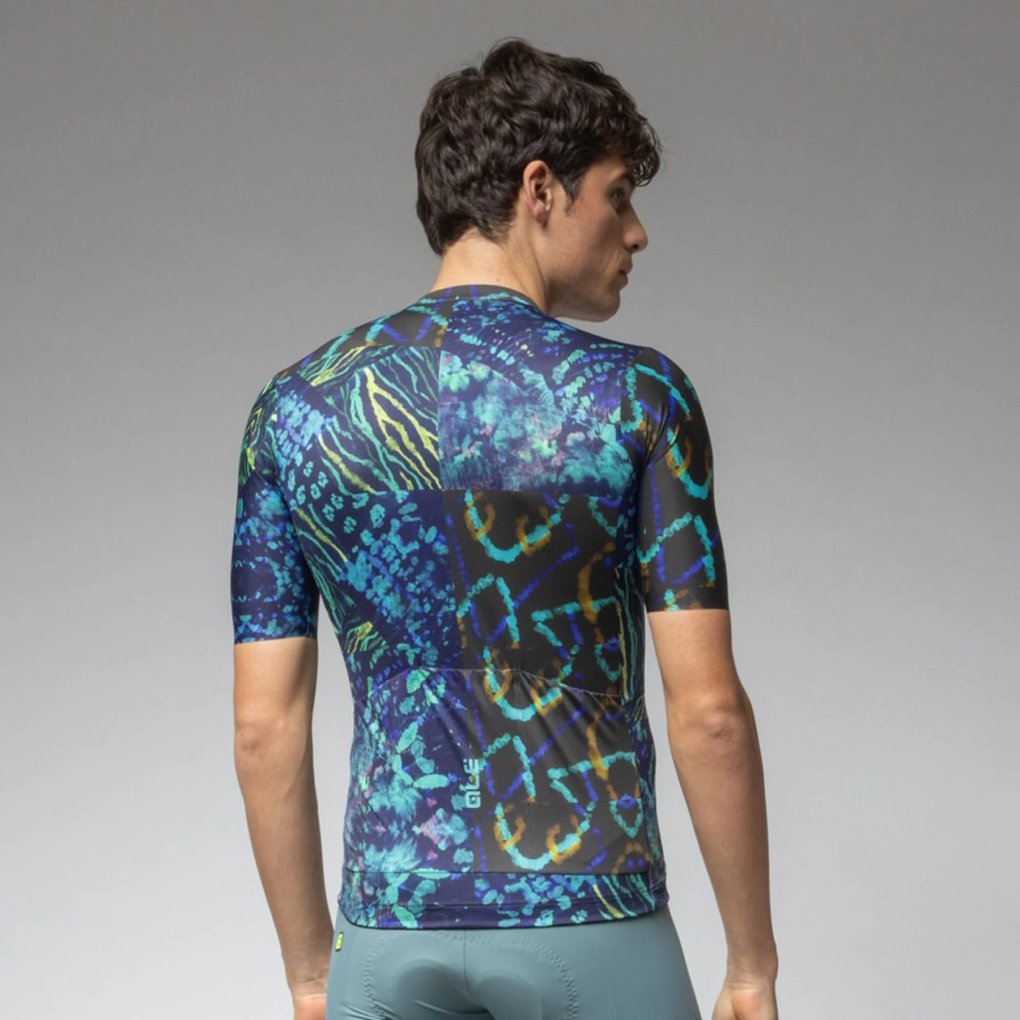 Alé PRAGMA Caraibi Short Sleeve Jersey Men - black