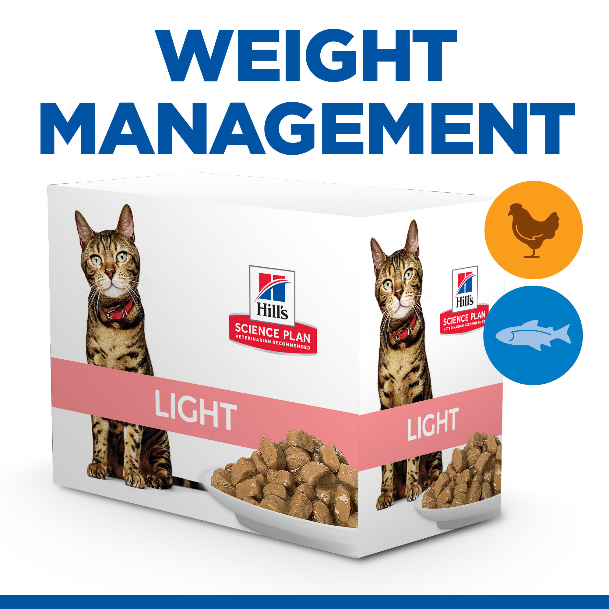 Hill's Science Plan - Feline Adult - Favourite Selection Light 12x 85g