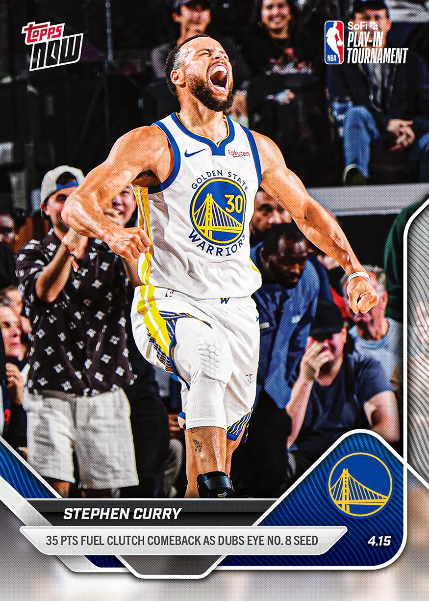 Stephen Curry - 2025-26 NBA Topps NOW® - Card 260