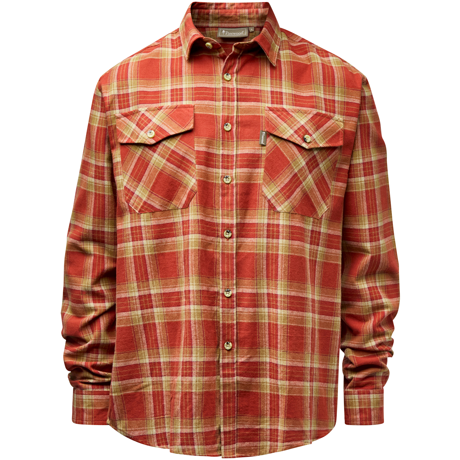 Härjedalen Shirt Men (Terracotta\/D.Sand)