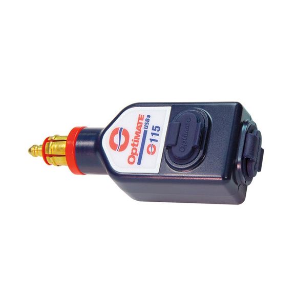 Chargeur de batterie Tecmate O-115 DOUBLE USB UniverselRef : TC0046 / T115