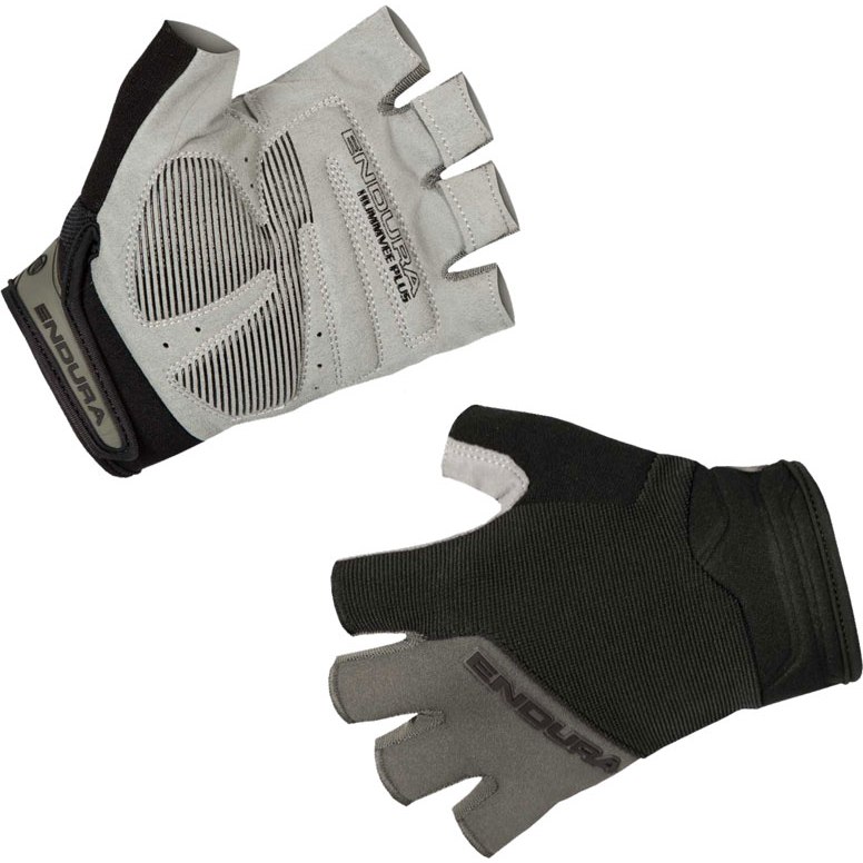 Endura Hummvee Plus Mitt Short Finger Gloves Kids - black