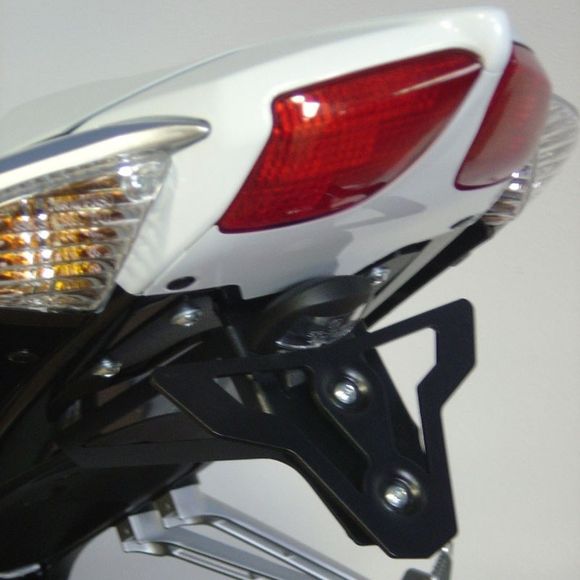 Top Block License Plate Mount SUZUKI GSXR 600/750 08/10 - BlackRef: tb0242 / spes25