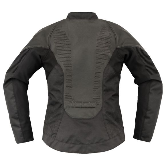 Icon Overlord3 Women - Black Motorcycle JacketRef: IC0872