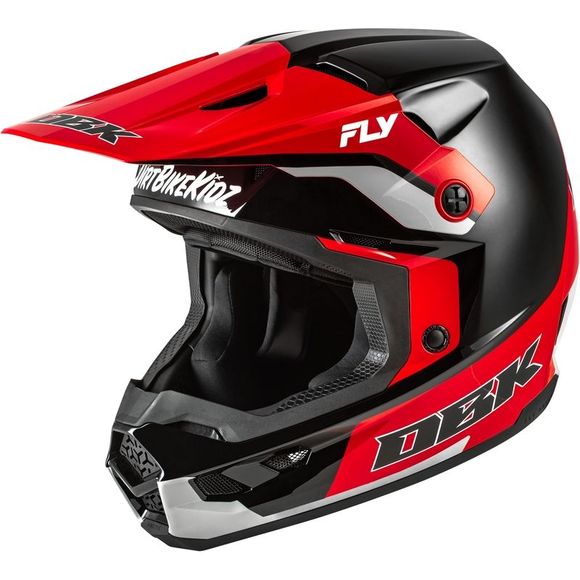 Fly KINETIC DBK SPECIAL EDITION 2026 cross helmet - BlackRef: FL1789