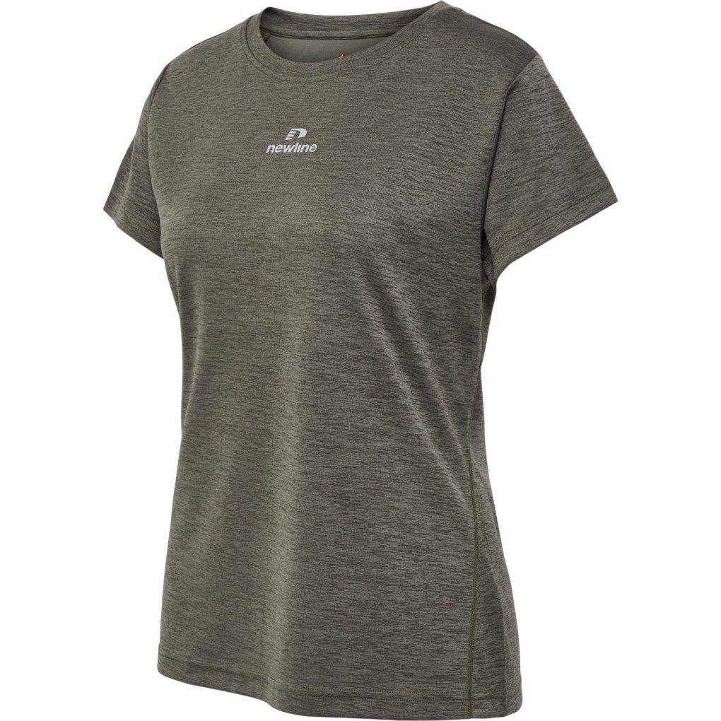 Newline Pace Melange T-Shirt Women - beluga melange