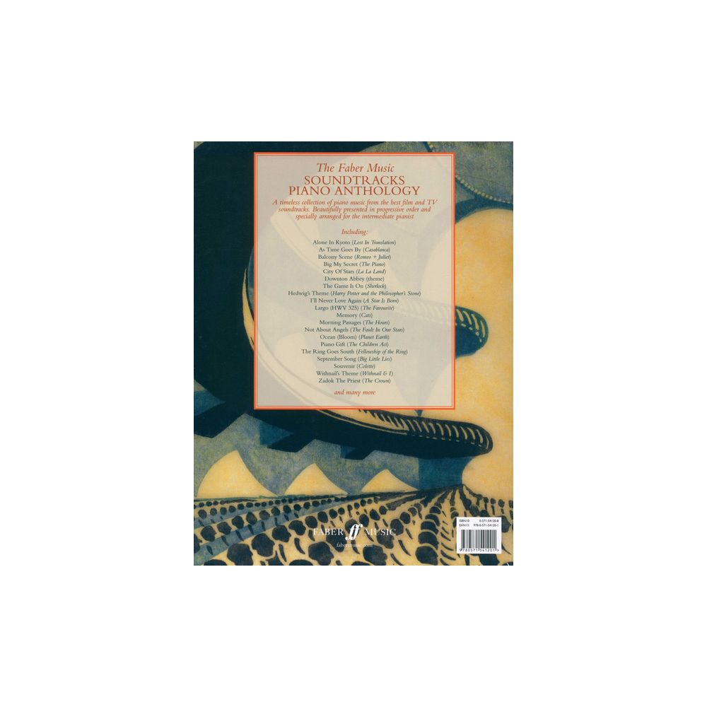 Faber Music Soundtracks Piano Anthology – Thomann Ireland