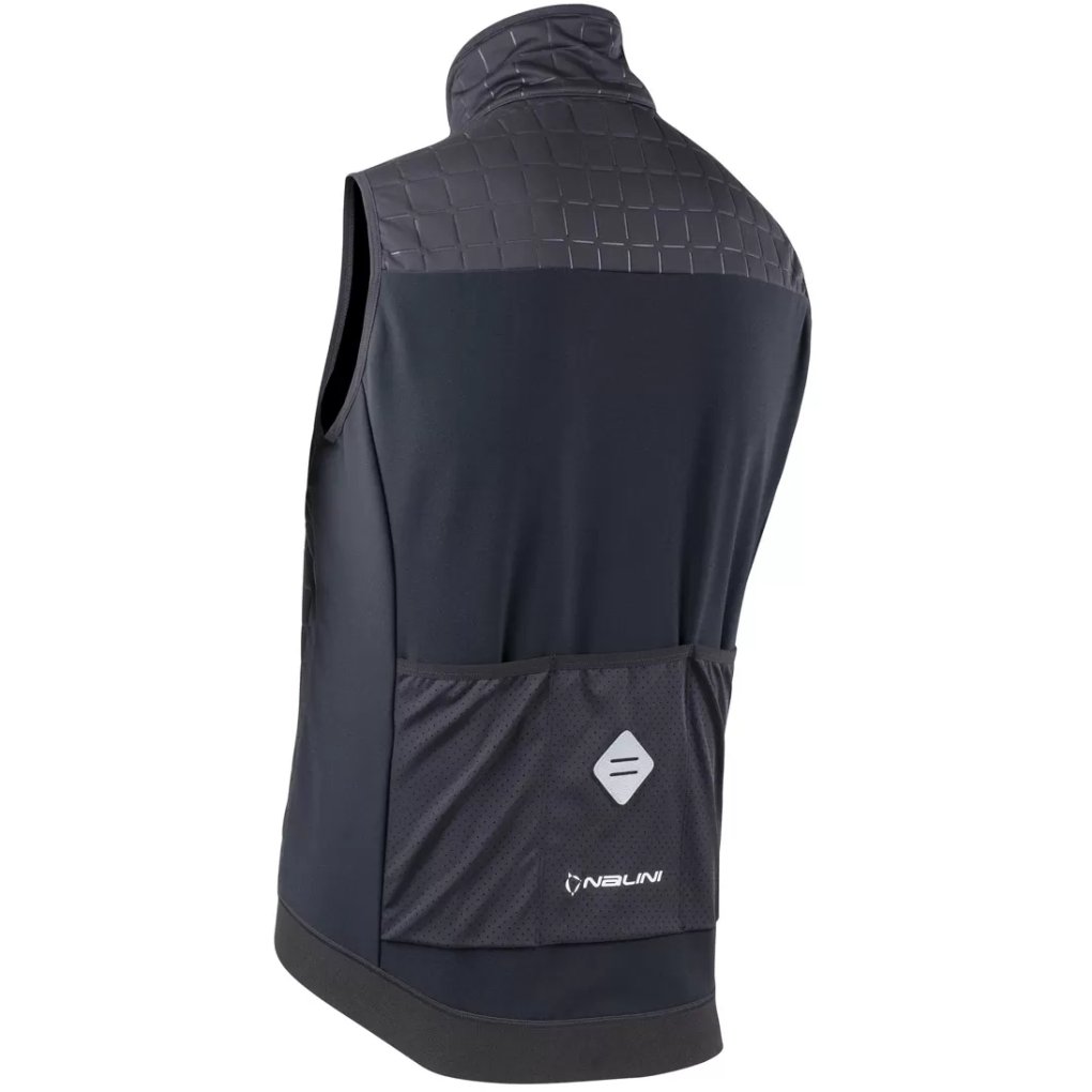 Nalini HP Embossed Vest Men - black 4000