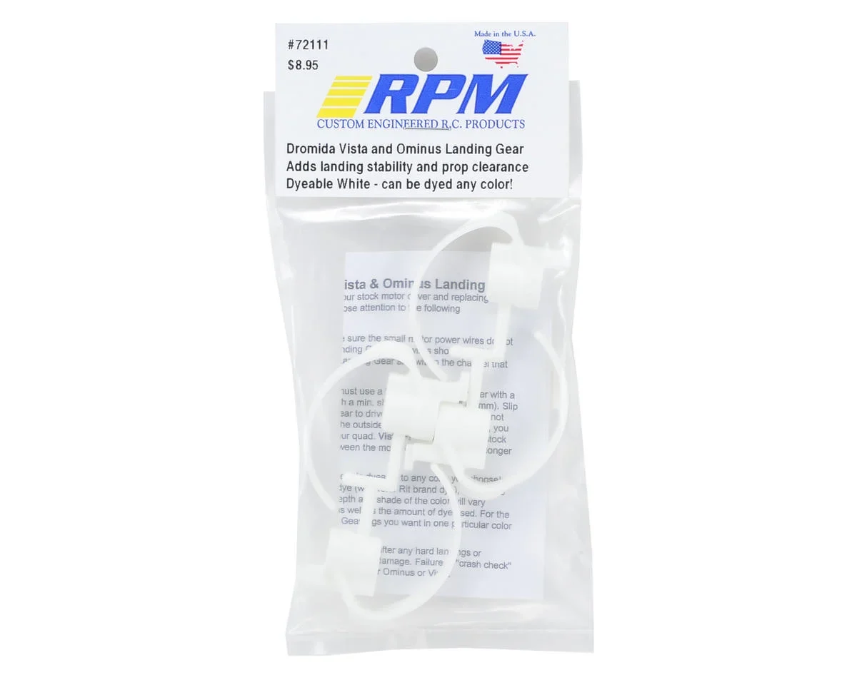 RPME 2111 72111 Landing Gear Dyeable Whit