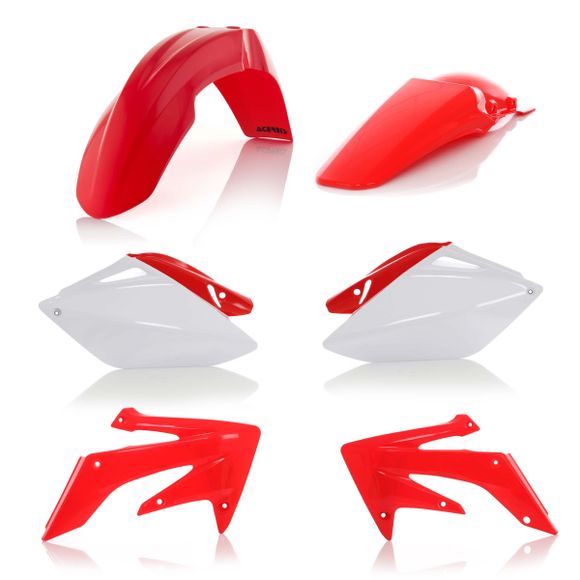 Kit plastiques Acerbis Couleur - Rouge / BlancRef : AE5993 / 0009177.553