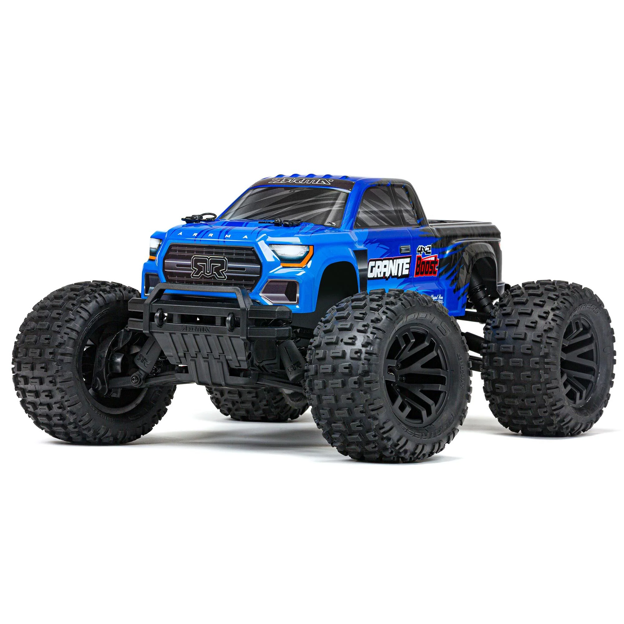1/10 GRANITE 4X2 BOOST MEGA 550 Brushed Monster Truck RTR Arrma ARA4102V4T (needs battery & charger)