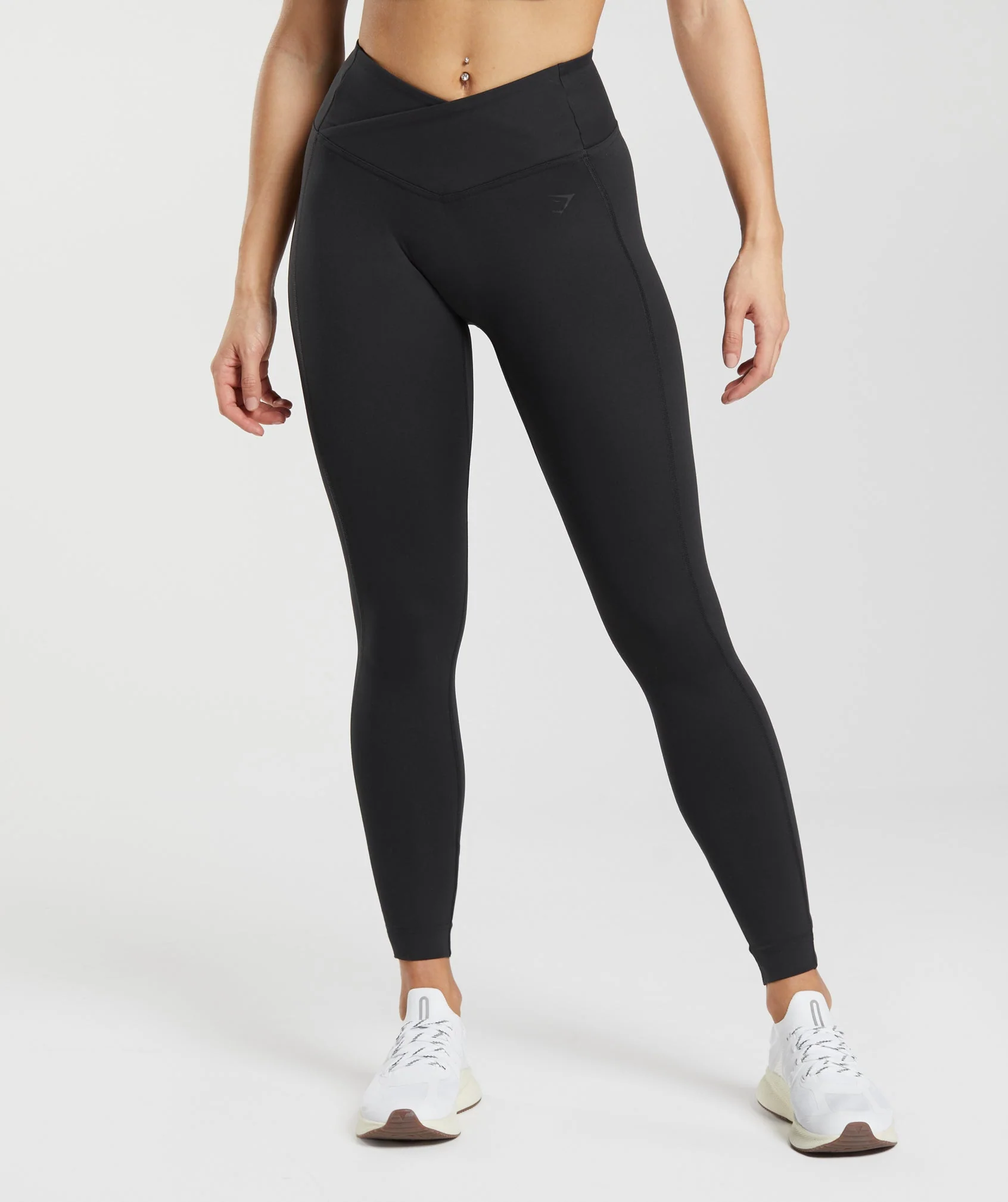 Crossover Leggings Black