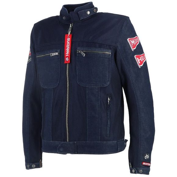 Blouson Moto Helstons DELTA AIR MOTUL - BleuRef : HS1185