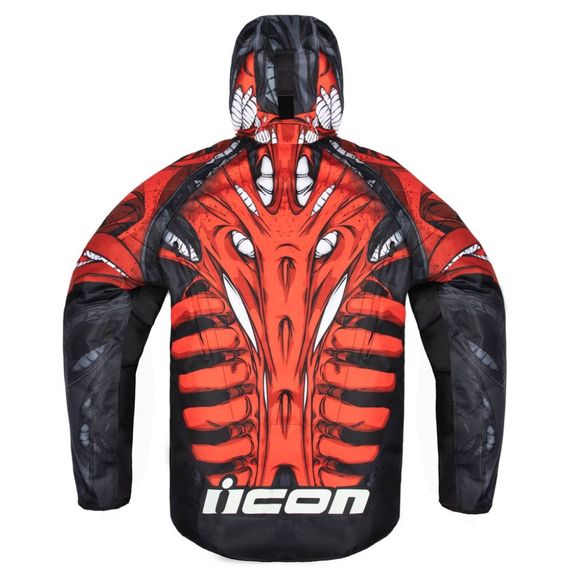Icon Airform Manik'R Motorcycle Jacket - Black / RedRef: IC0881