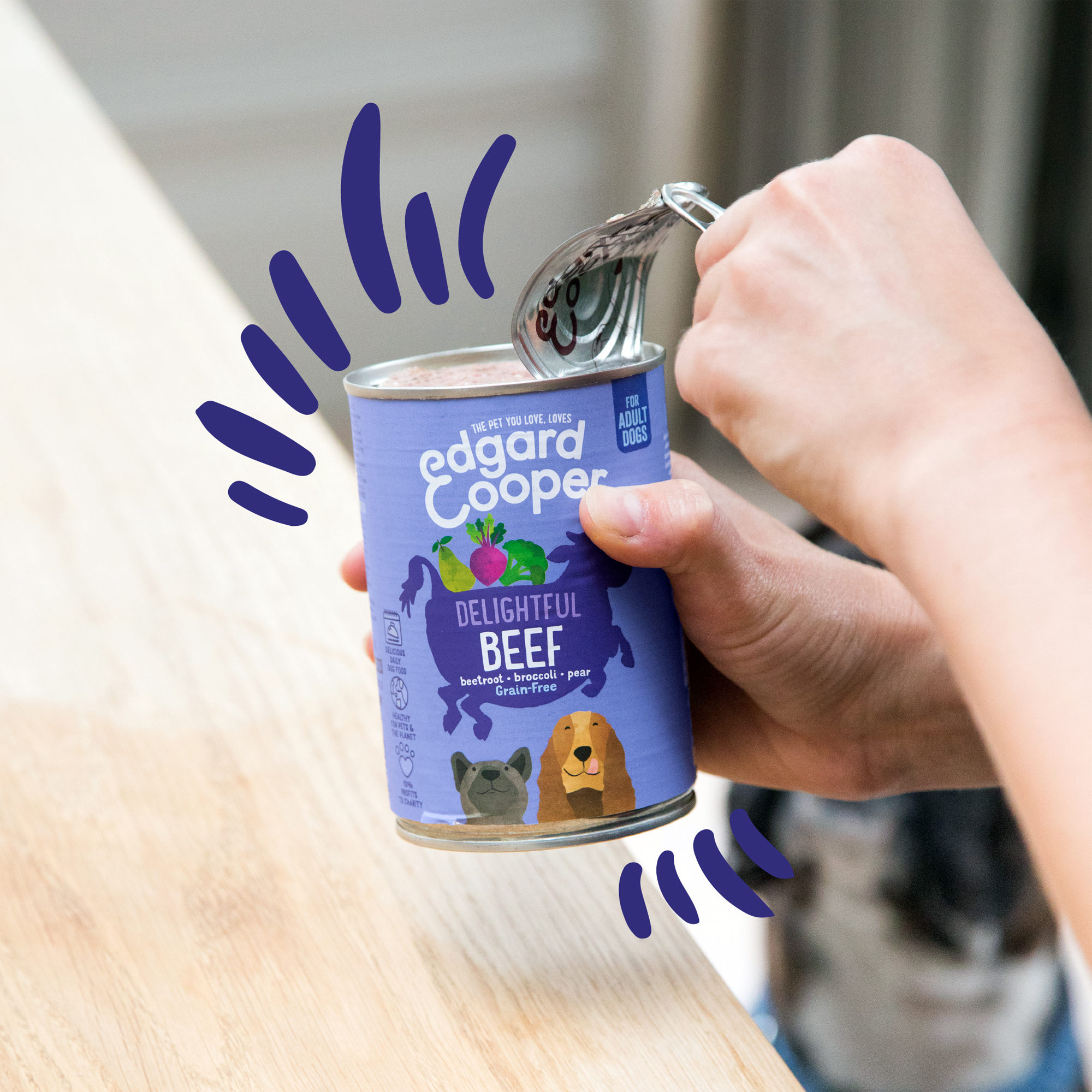 Edgard & Cooper Adult - Beef - 6 x 400 g