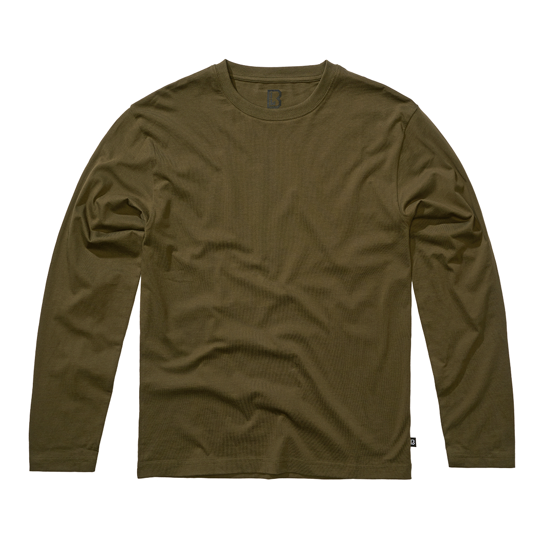 Brandit Premium Long Sleeve Shirt Men (Olive)