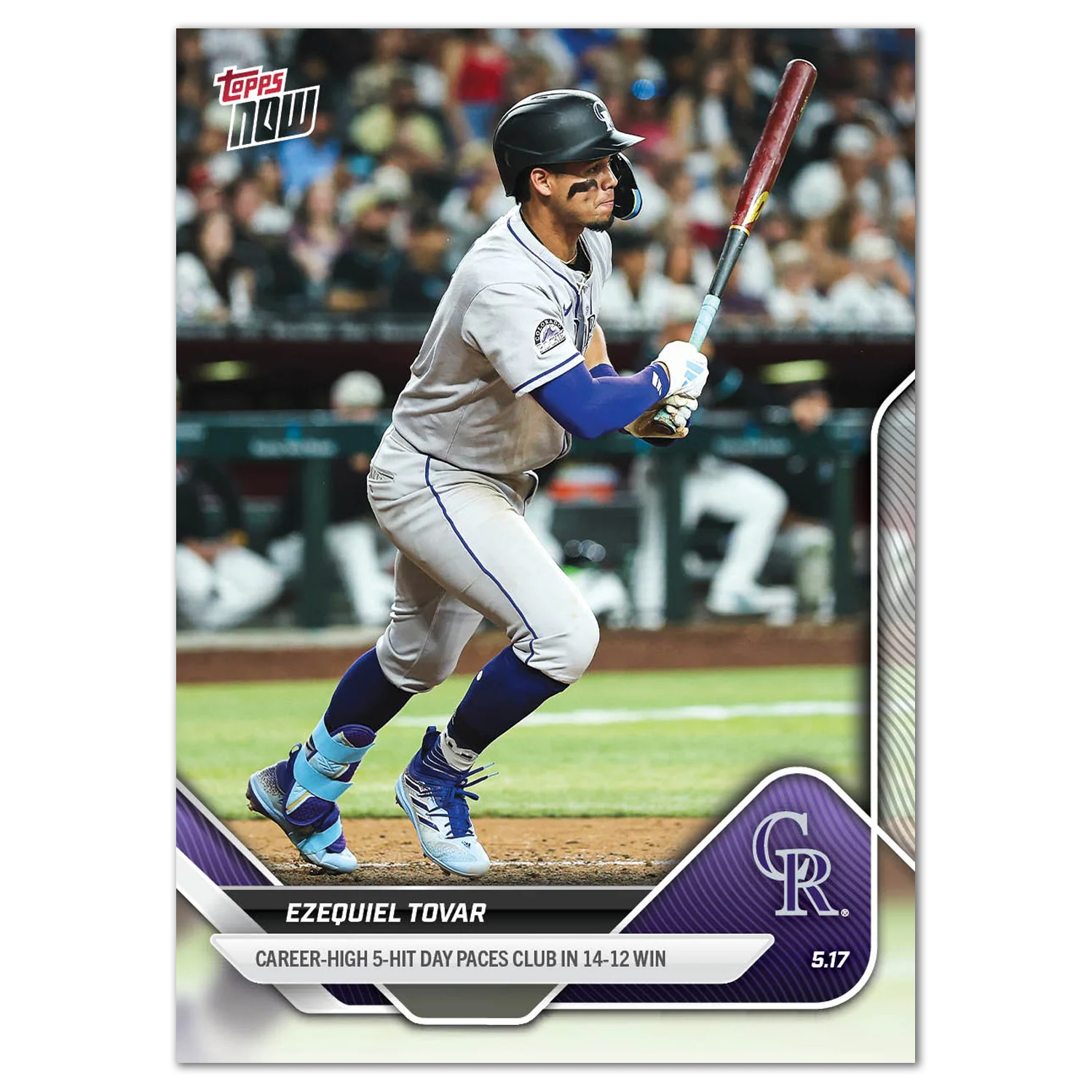 Ezequiel Tovar - 2025 MLB Topps NOW® - Card 191