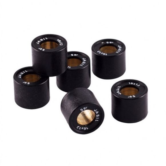 Jasil Variator Rollers Set 16x13mm 10gr - 6 piecesRef: JASI00025A / 1015300