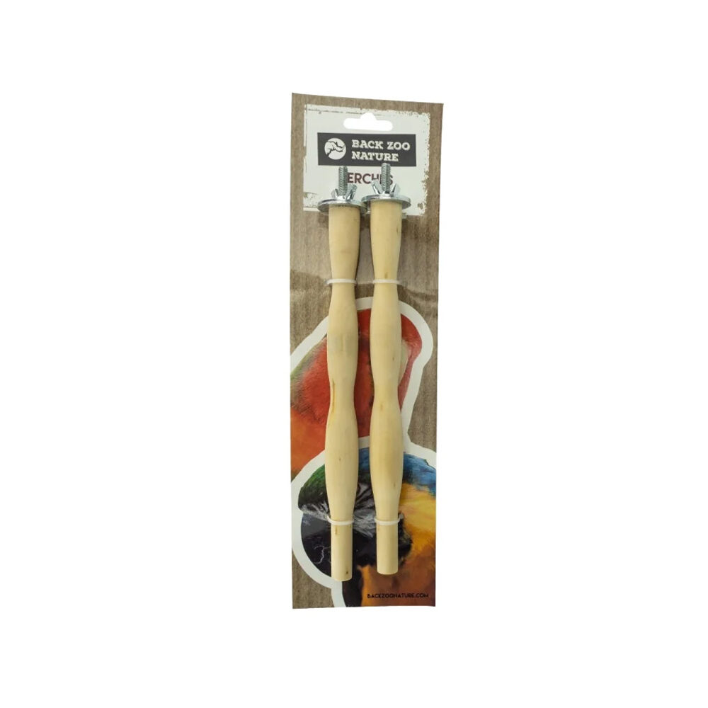 Back Zoo Nature Wooden Perches - 2 pieces