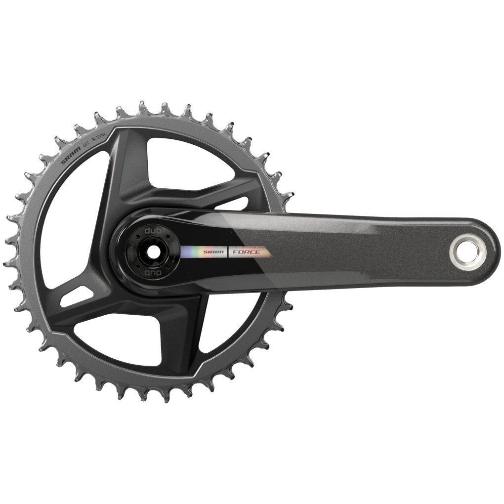 SRAM Force 1 Crankset - Carbon | DUB | 1x12-speed | D2 - 40 Teeth | Unicorn Grey