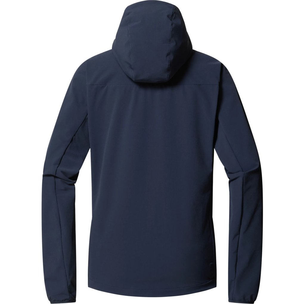 Haglöfs Rosson Softshell Hood Jacket Women - tarn blue 3N5