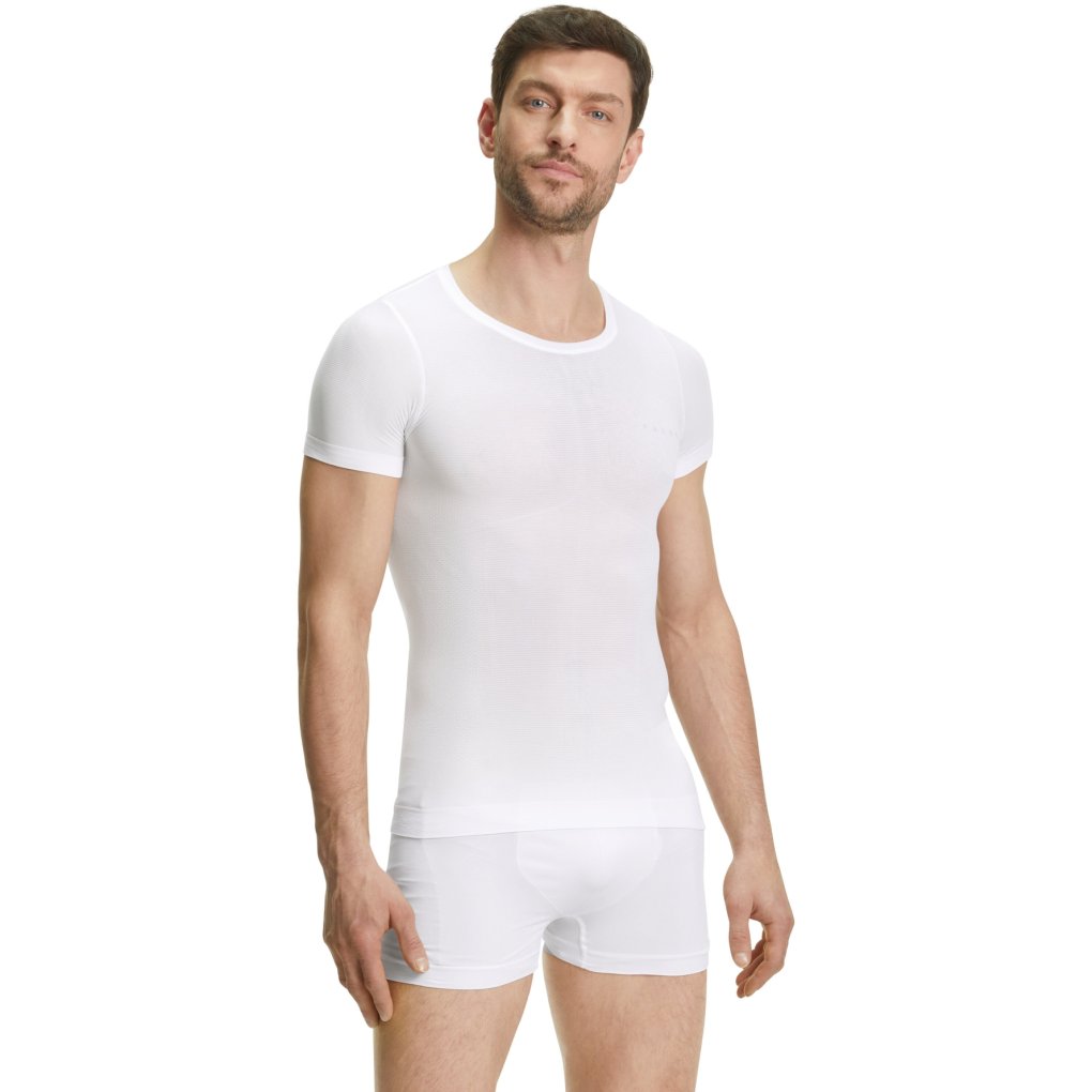 Falke Ultralight Cool Short Sleeve Shirt Men - white 2860