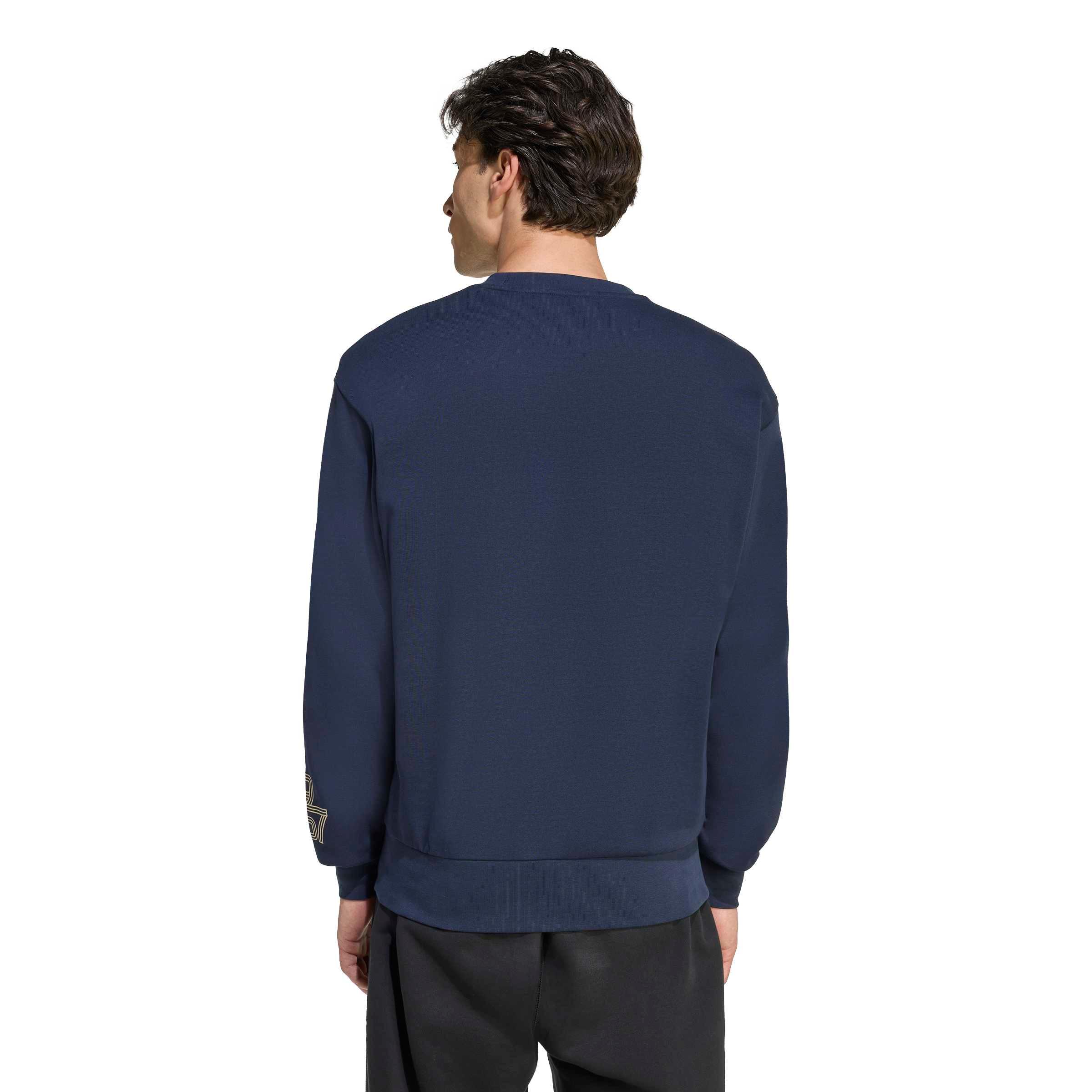 Mens adidas Heritage Pack Sweatshirt Navy | 1957