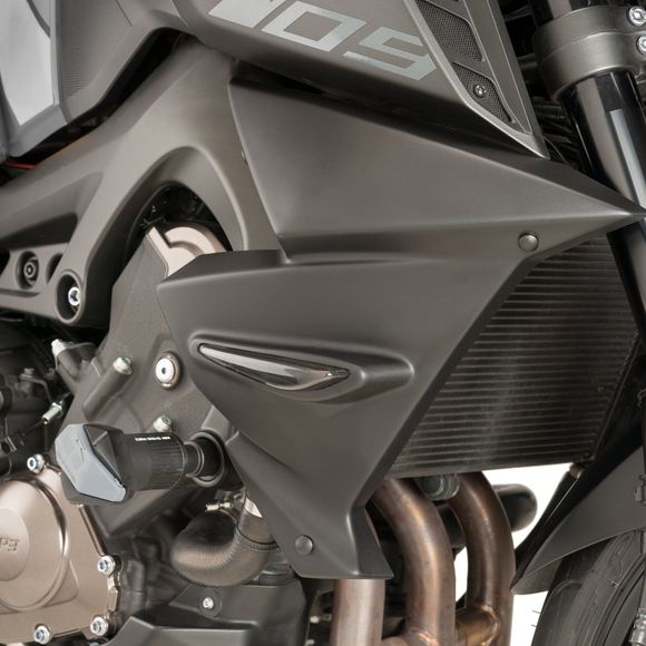 Ecope de radiateur Puig ECOPES DE RADIATEUR - NoirRef : 9378