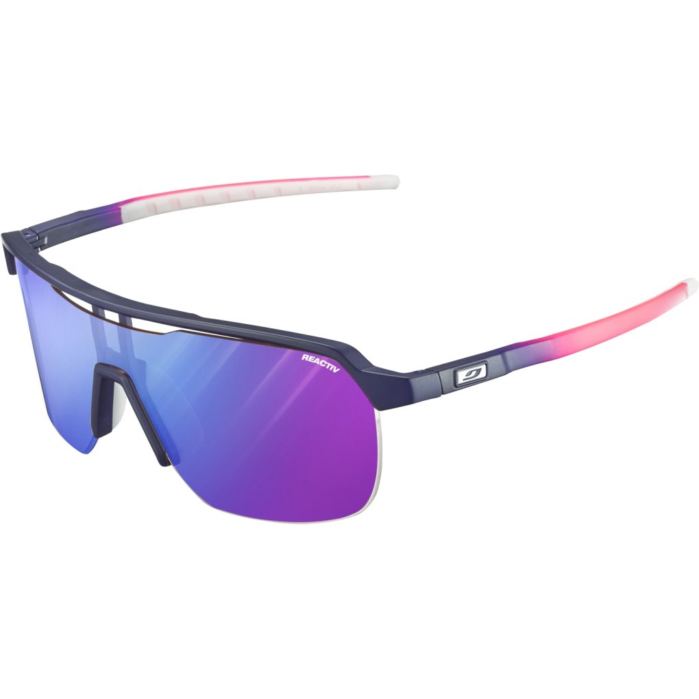 Julbo Frequency Sunglasses - Violet/Pink - Multilayer Blue Reactive 1-3 High Contrast
